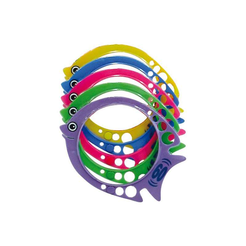 Leisis Peces De Buceo – Set De 6 Unidades Multicolor – Juguete Acuático Didáctico Para Familiarizarse Con El Agua – Colores Vivos Y Tamaño Ideal Para Manos Pequeñas